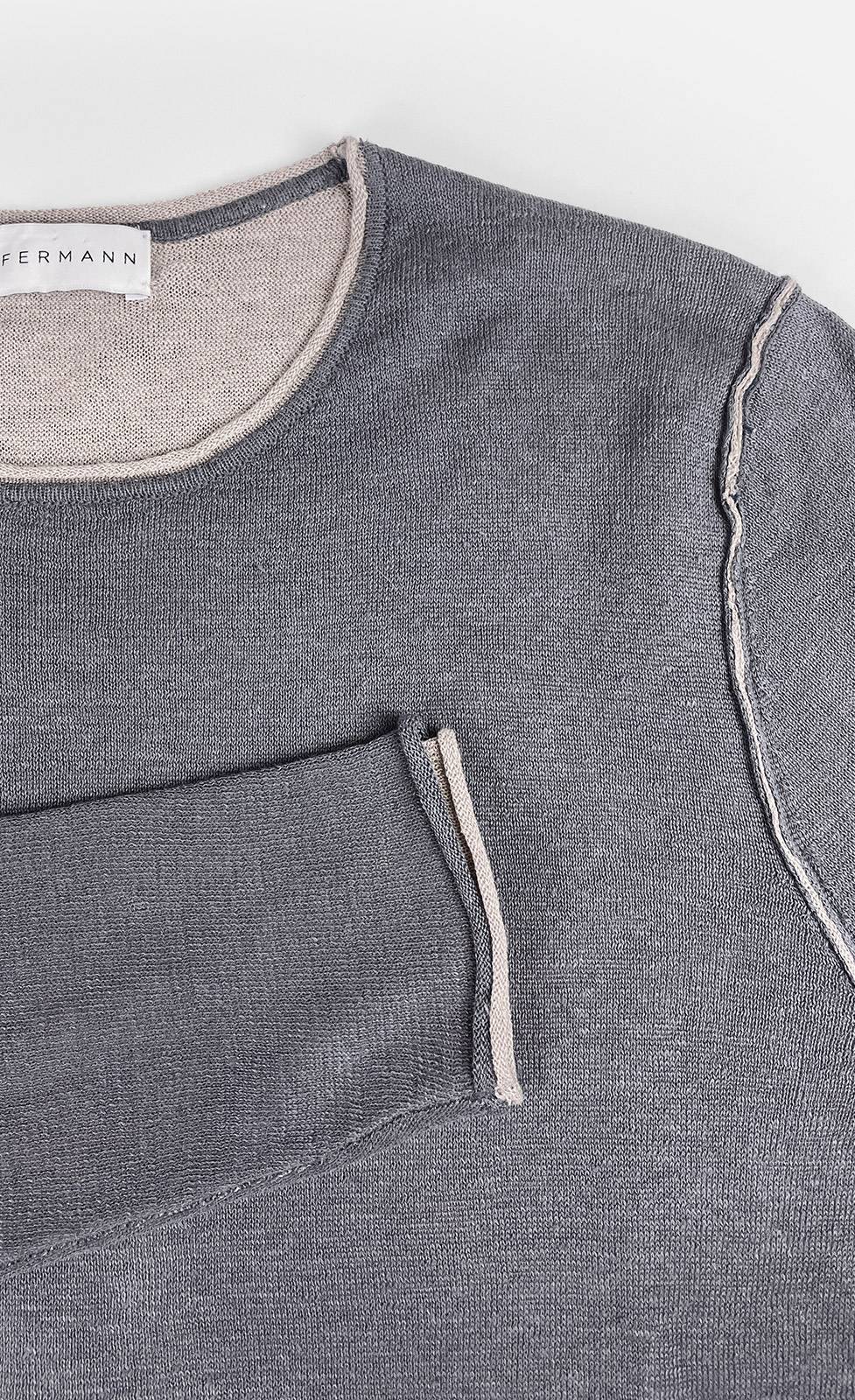 Kiefermann Caius Leinen Strickpullover Fabrikladen