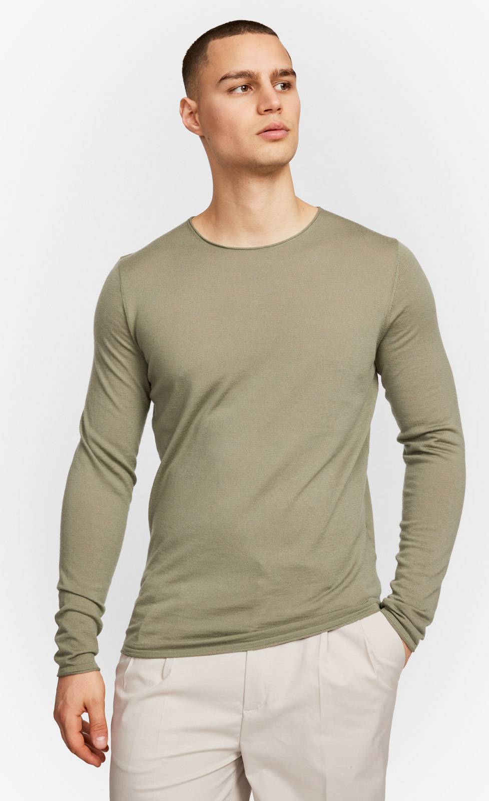 Kiefermann Benjamin Merino Strickpullover Begrenzt auf 3 Tage