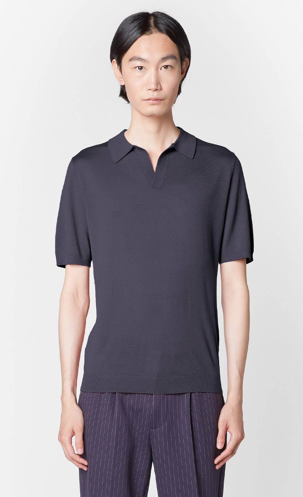 Kiefermann Fitz Strickpolo aus Merinowolle 2025
