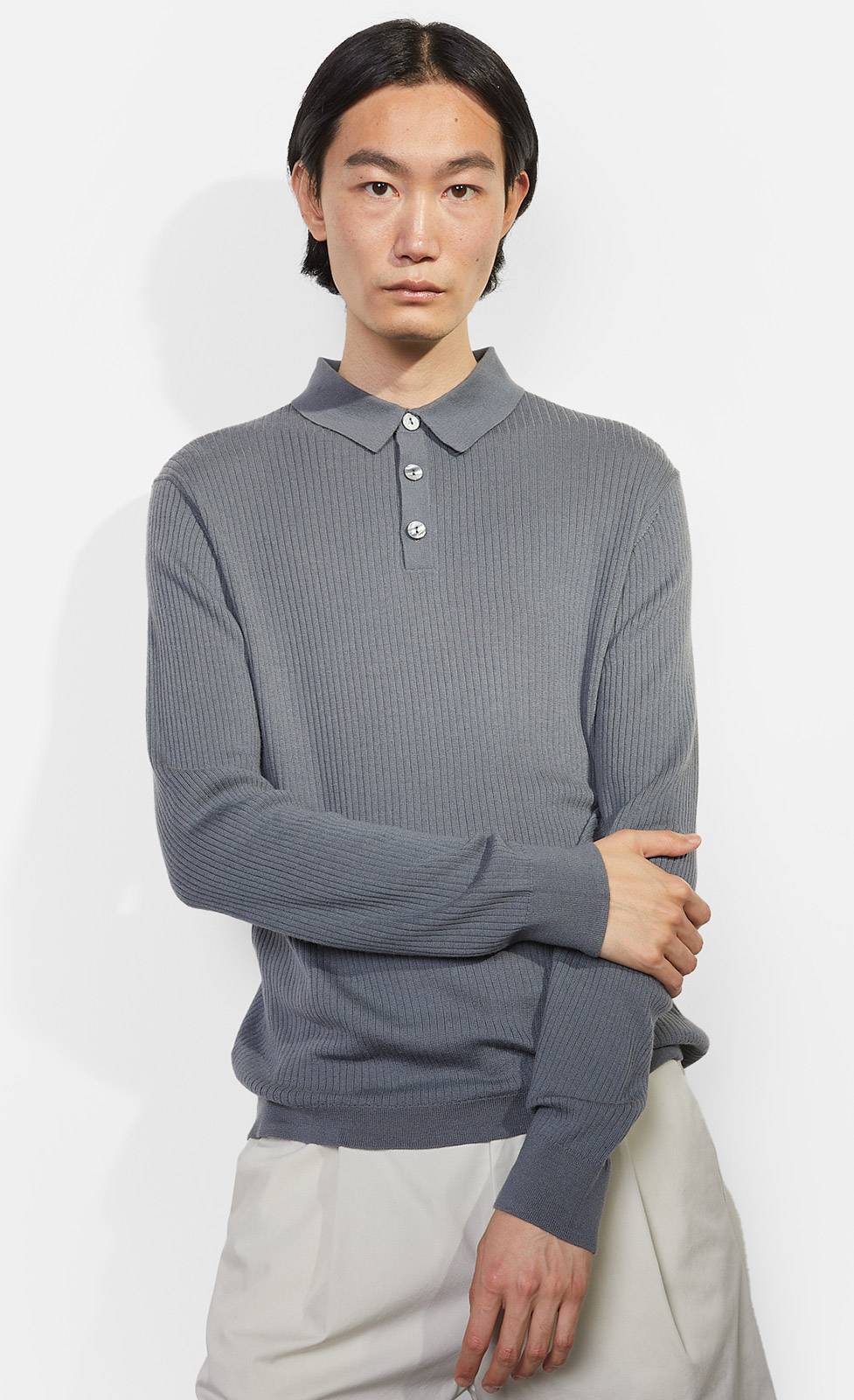Kiefermann Yannik Polo aus Merinowolle Outlet