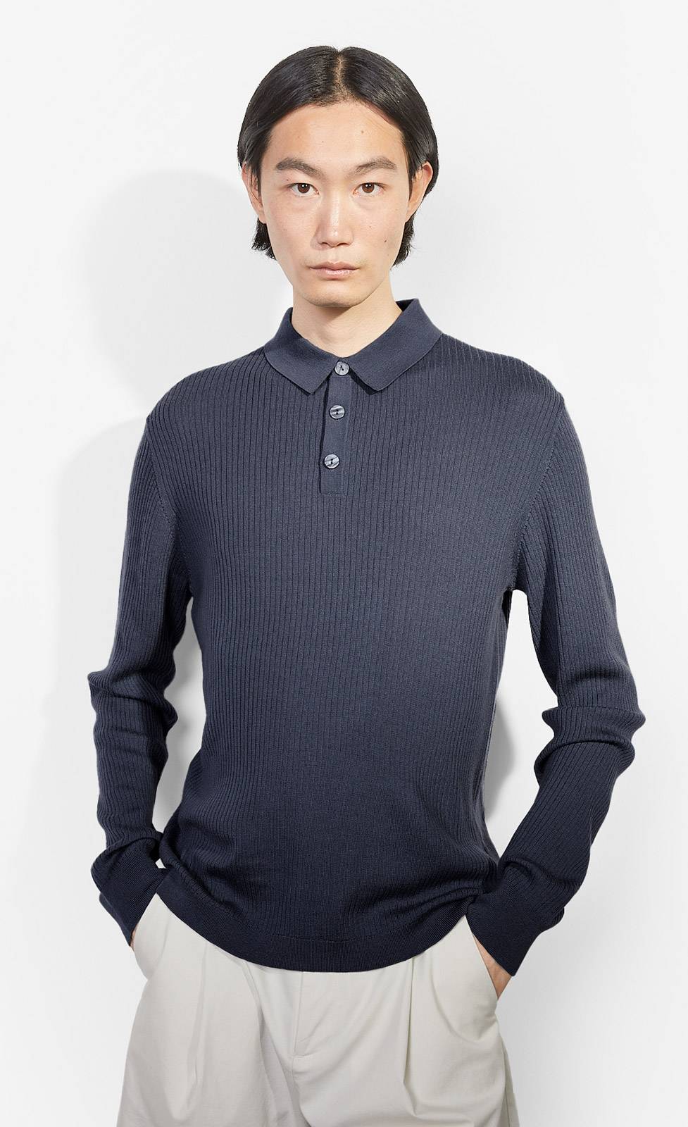 Kiefermann Yannik Polo aus Merinowolle Outlet