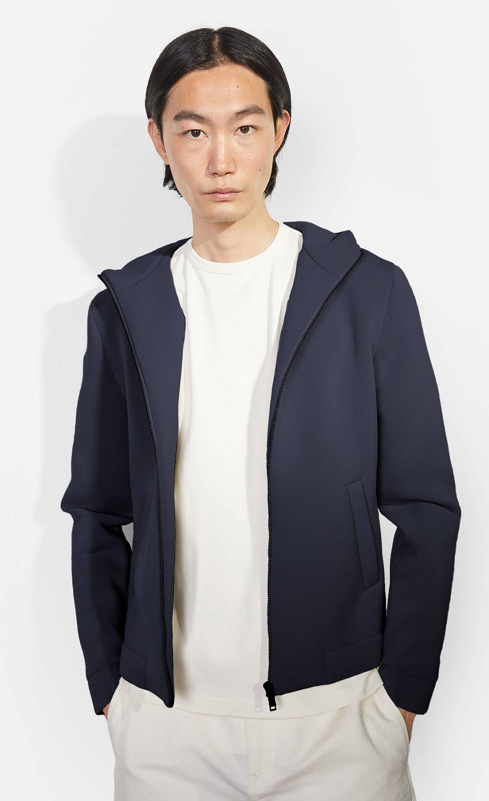 Kiefermann Merlin Kapuzenjacke aus gebondeter Sweatware Sonderangebot