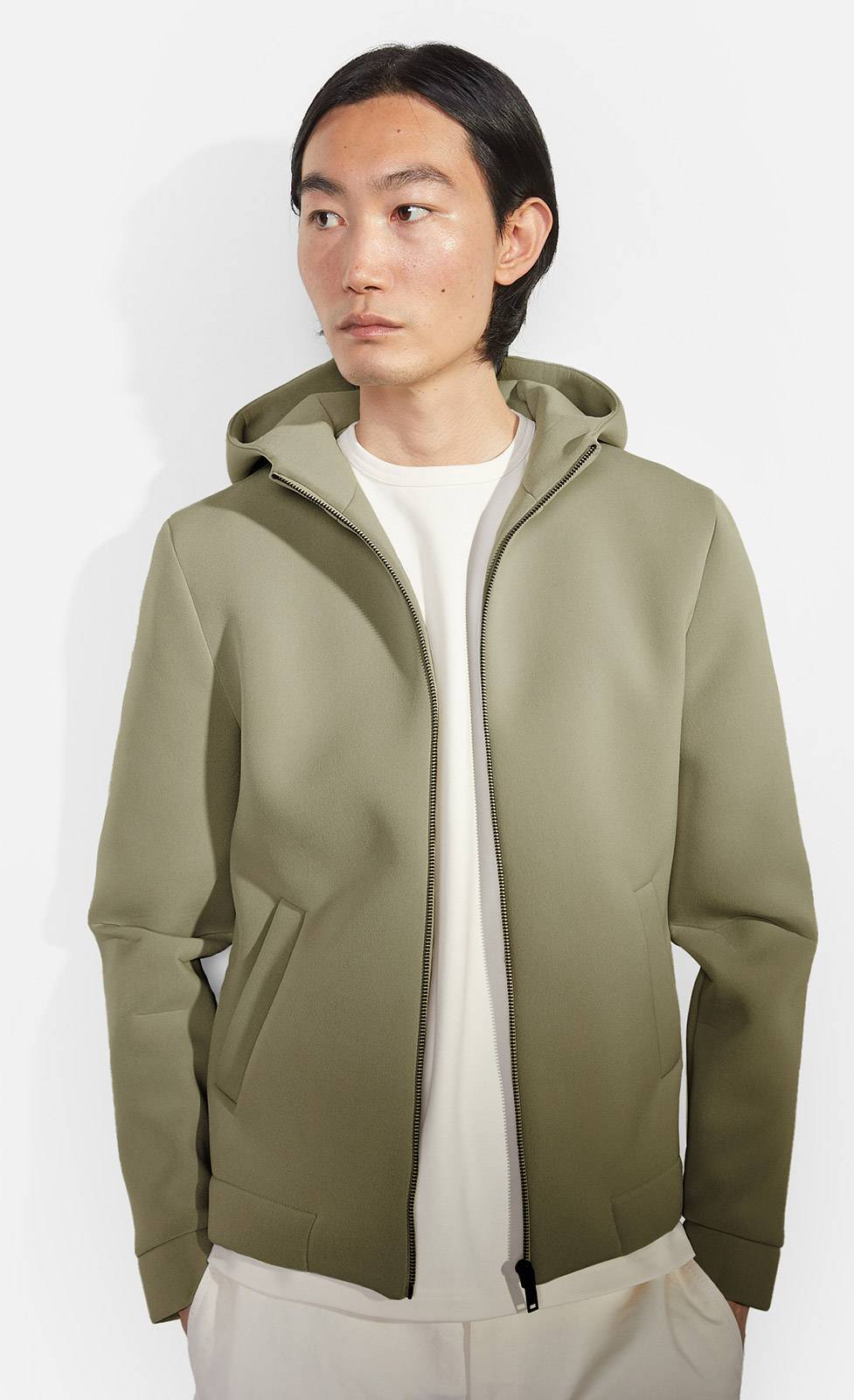 Kiefermann Merlin Kapuzenjacke aus gebondeter Sweatware Sonderangebot