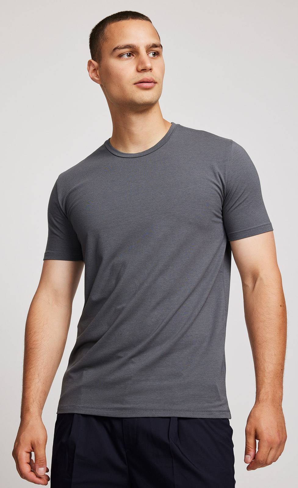 Kiefermann Hero T-Shirt aus Baumwolle-Modal-Mix Neueste Mode