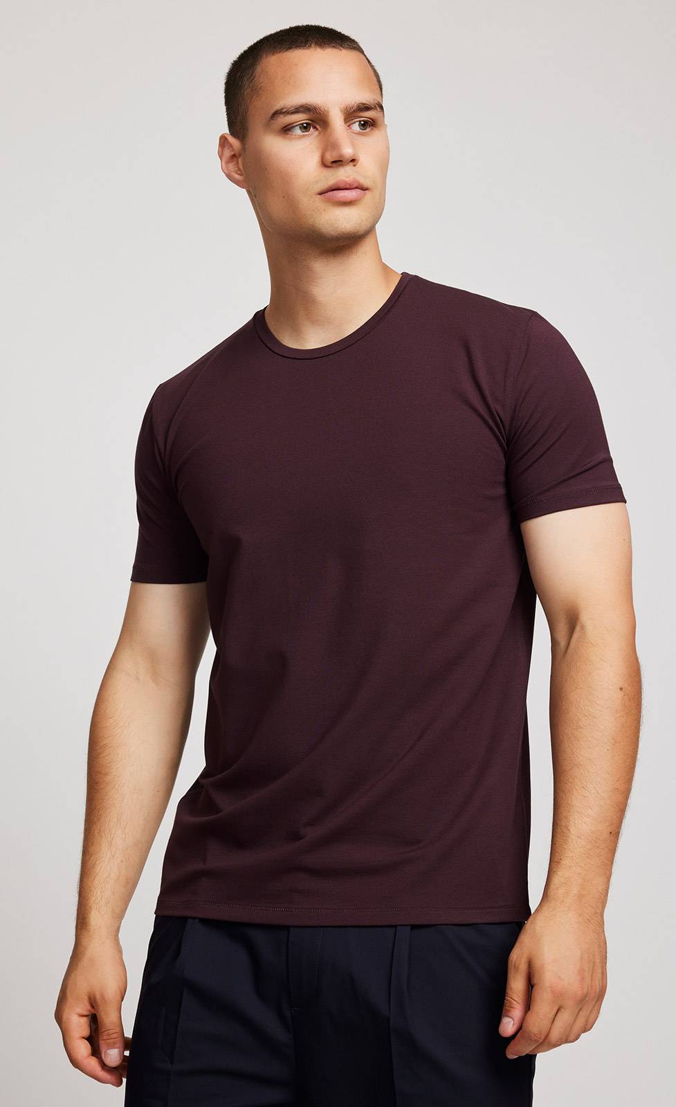 Kiefermann Hero T-Shirt aus Baumwolle-Modal-Mix Neueste Mode