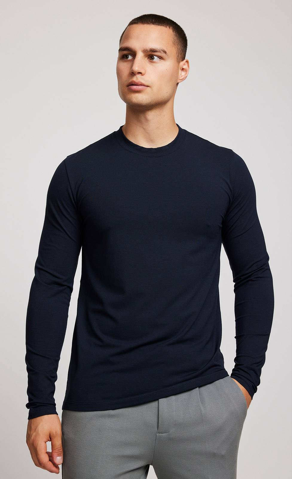 Kiefermann Albert Rundhals Langarmshirt Räumungsverkauf
