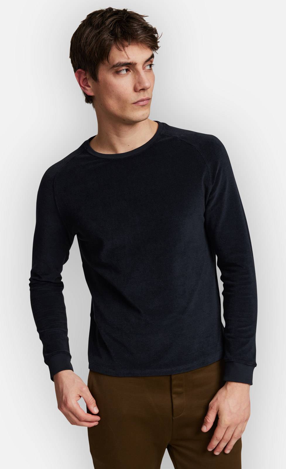 Kiefermann Glenn Langarmshirt aus feinem Frotteejersey VIP-Rabatte