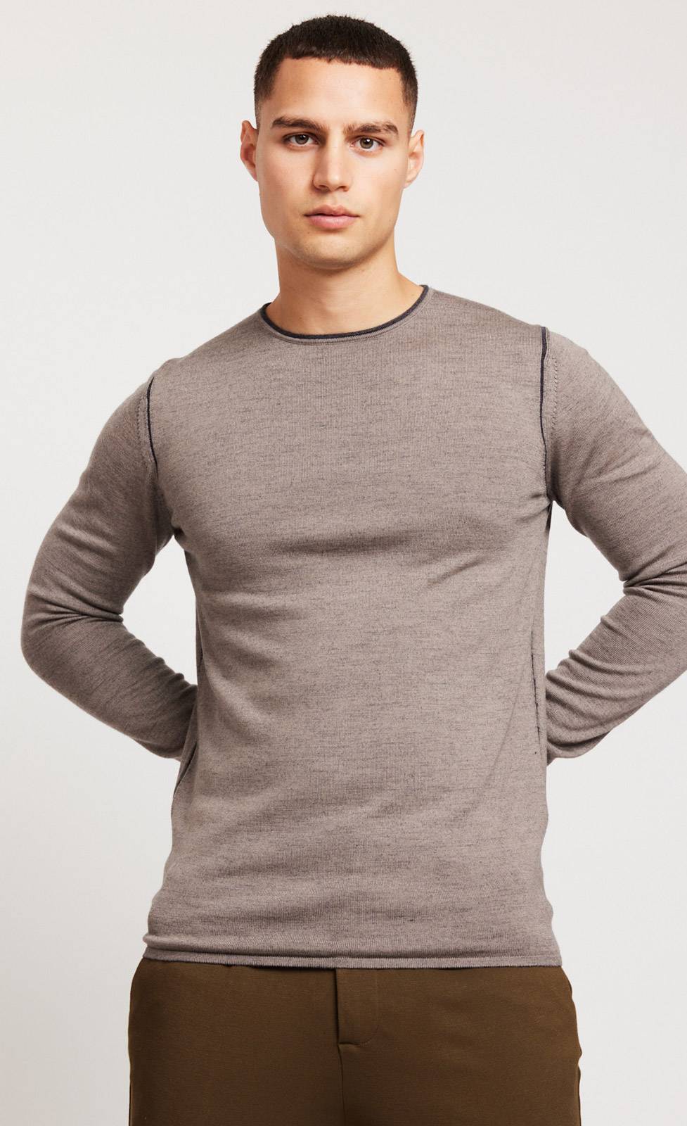 Kiefermann Lutz Merino Strickpullover Bis zu 60% Rabatt