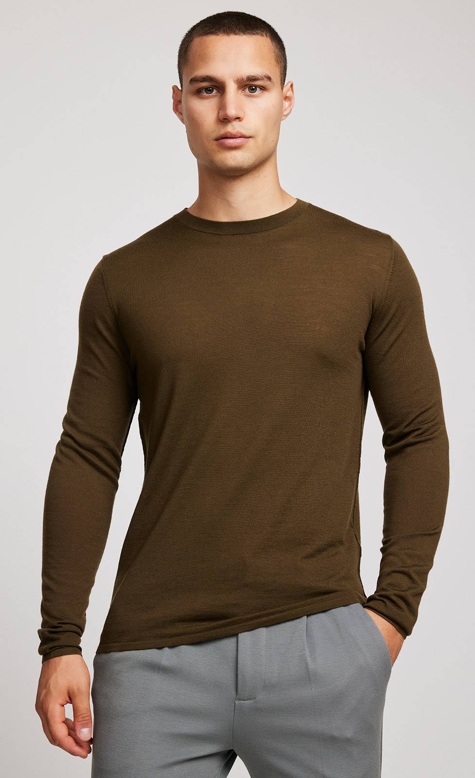 Kiefermann Marley Merino Strickpullover Sonderangebot der Fabrik