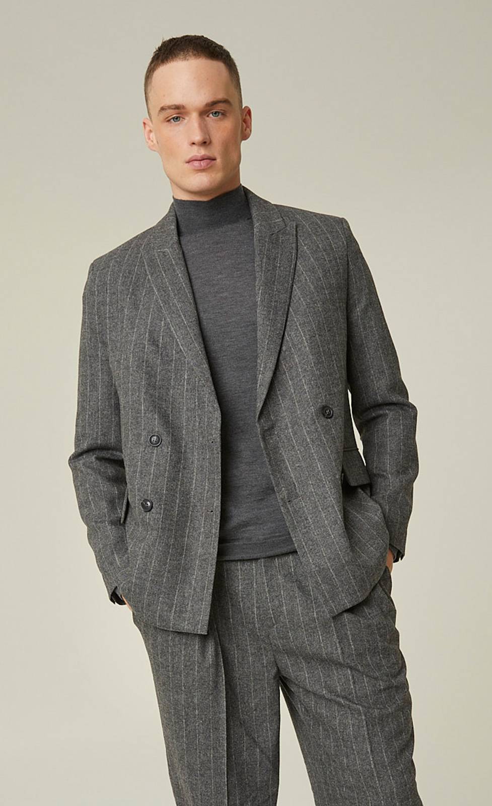 Kiefermann Stellen Merino Strickpullover Vierteljährliche Förderung