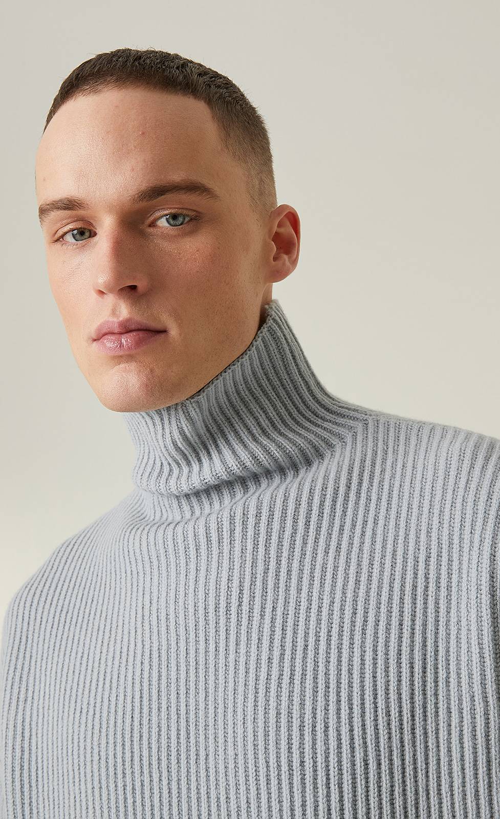 Kiefermann Kenneth Gerippter Rollkragen-Strickpullover Bis zu 55% Rabatt