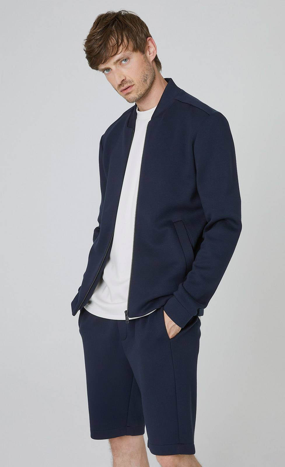 Kiefermann Berno Blousonjacke aus gebondeter Sweatware Top Angebot