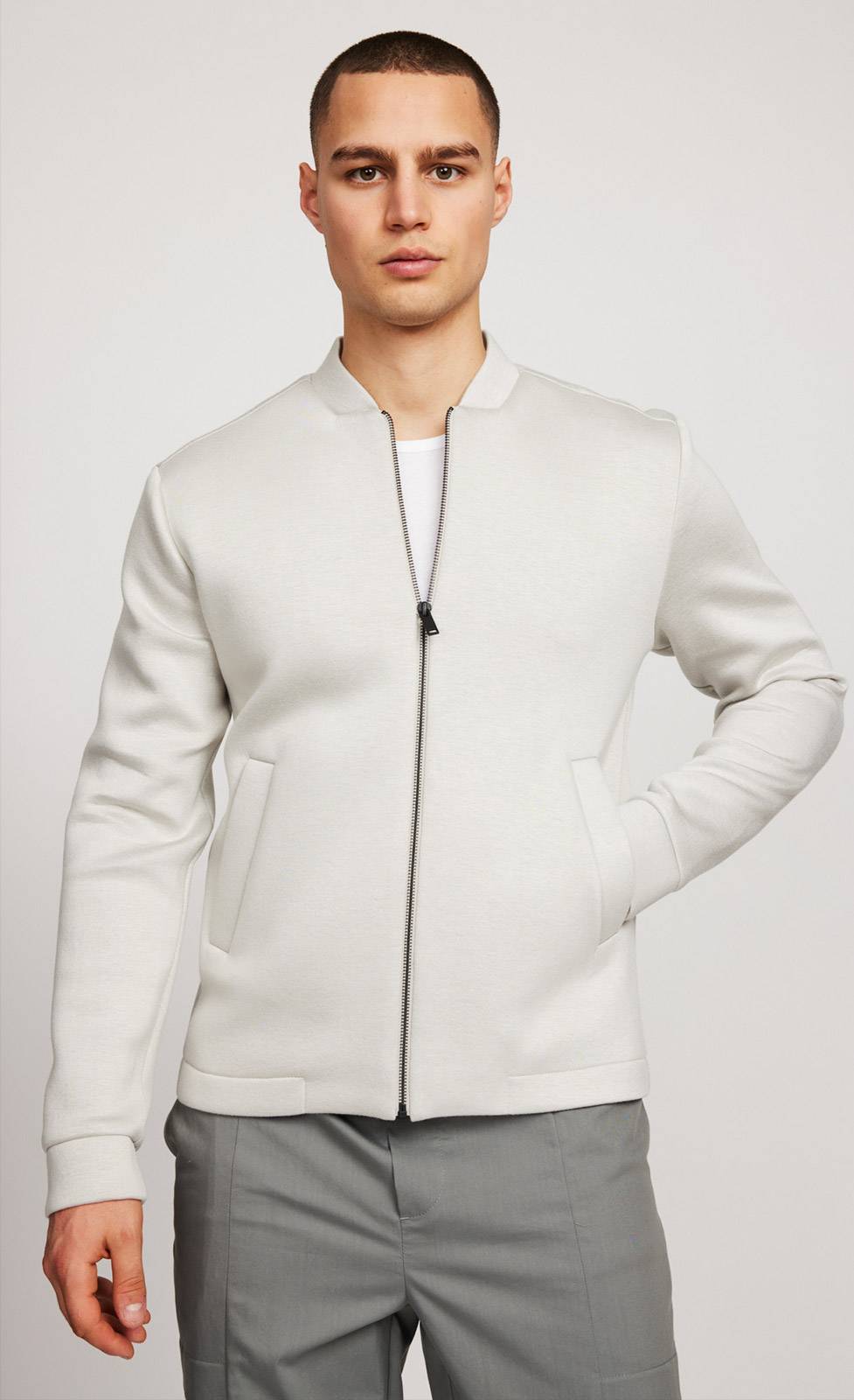 Kiefermann Berno Blousonjacke aus gebondeter Sweatware Top Angebot