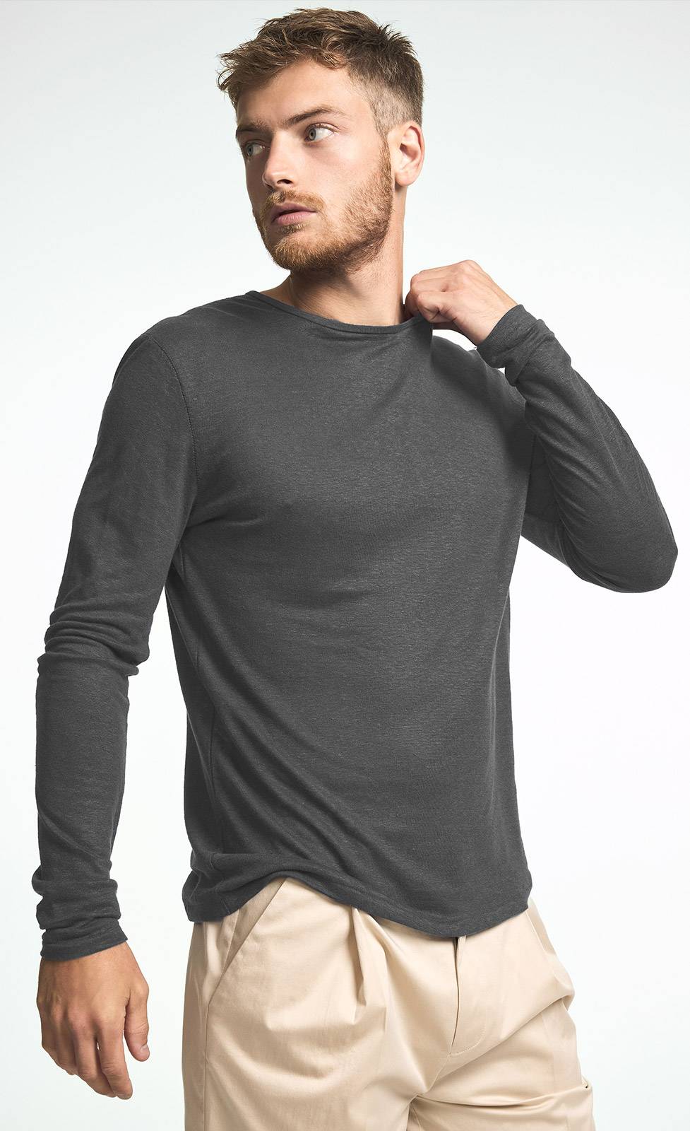 Kiefermann Olly Leinen-Langarm-Shirt Bis zu 60% Rabatt