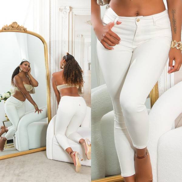 Koucla Sexy Highwaist Push-Up Skinny Jeans Heißer Verkauf