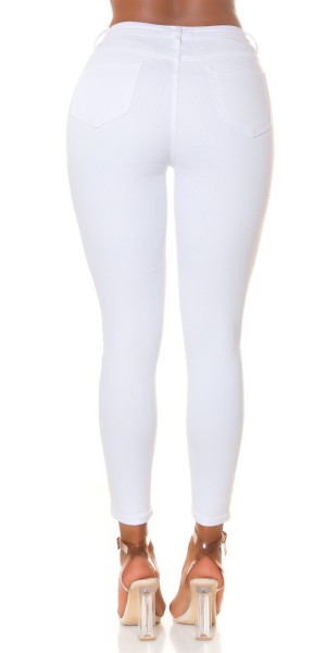 Koucla Sexy Musthave Highwaist Jeans mit Knopf-Details JETZT KAUFEN