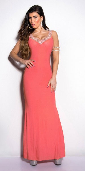 Koucla Sexy KouCla Gala- Kleid Rückenfrei mit Strass Rabatte dieses Monats