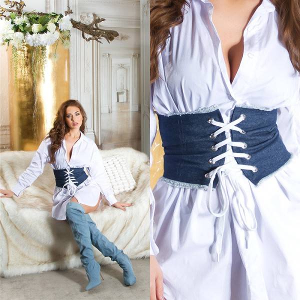 Koucla Sexy Denim Taillengürtel zum Binden Bestseller