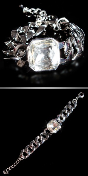 Koucla Sexy XL Armkette mit Glitzerstein