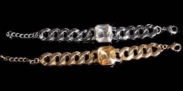 Koucla Sexy XL Armkette mit Glitzerstein zollfrei