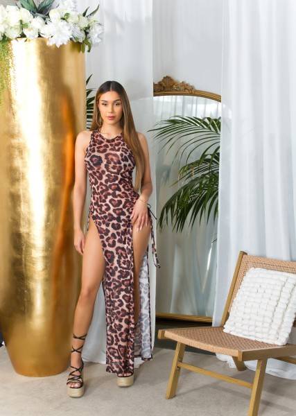 Koucla Sexy Koucla Mesh Maxikleid / Cover-Up Fabrik Onlineshop