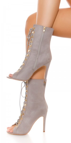 Koucla Sexy Peeptoe Stiefelette