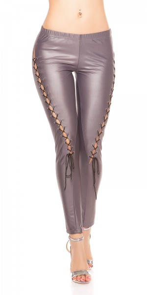 Koucla Sexy KouCla Leggings mit Schnürung vorne