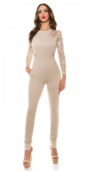 Koucla Sexy KouCla Spitzenoverall mit Reißverschluss Super Rabatt