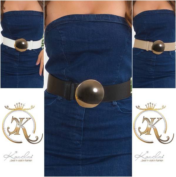 Koucla Sexy Hüftgürtel mit XL Schnalle Großer Ausverkauf