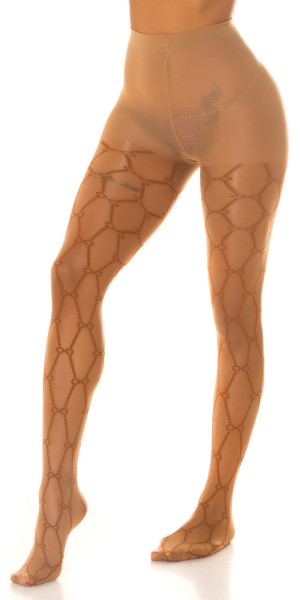 Koucla Sexy Strumpfhose mit Print Bis zu 50% Rabatt