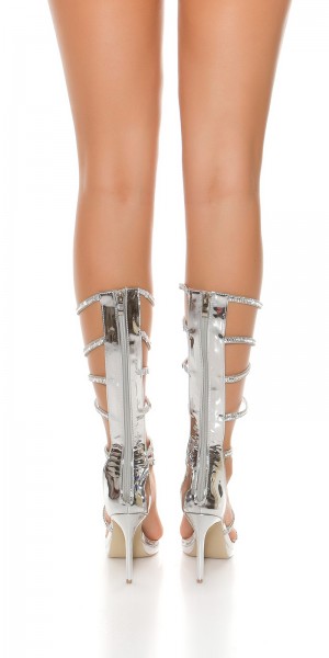 Koucla Sexy High Heel in Römersandalen Look Begrenztes Angebot