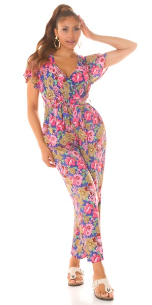 Koucla Sexy Koucla Overall mit V-Ausschnitt & Bindegürtel Top Angebot