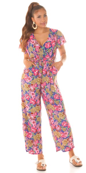 Koucla Sexy Koucla Overall mit V-Ausschnitt & Bindegürtel Top Angebot