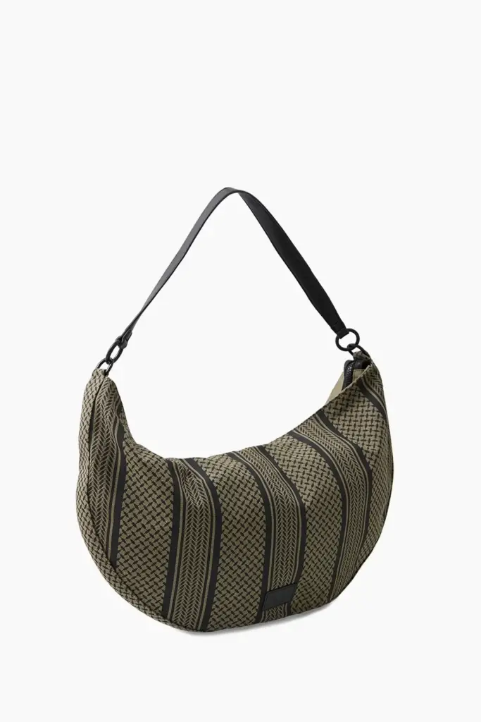 Lala Berlin Crossbody Milora canvas olive/black Muttertagsangebot
