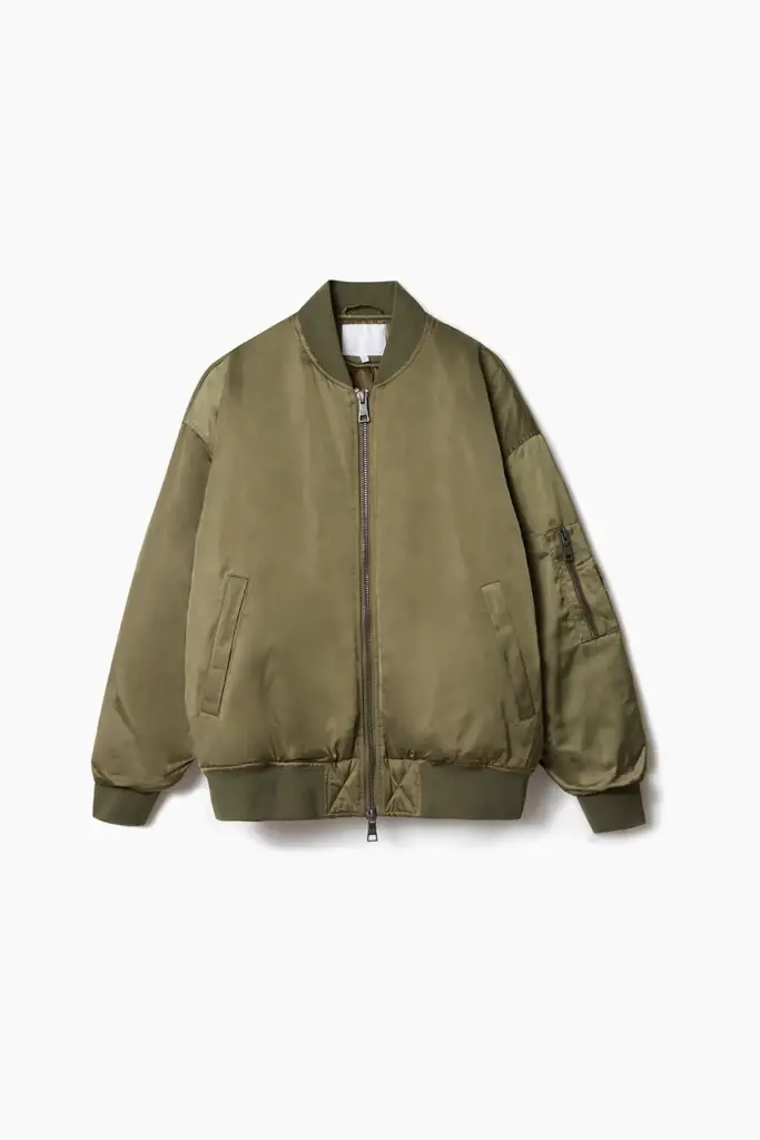 Lala Berlin Jacket Jalou nylon olive Vatertagsangebot