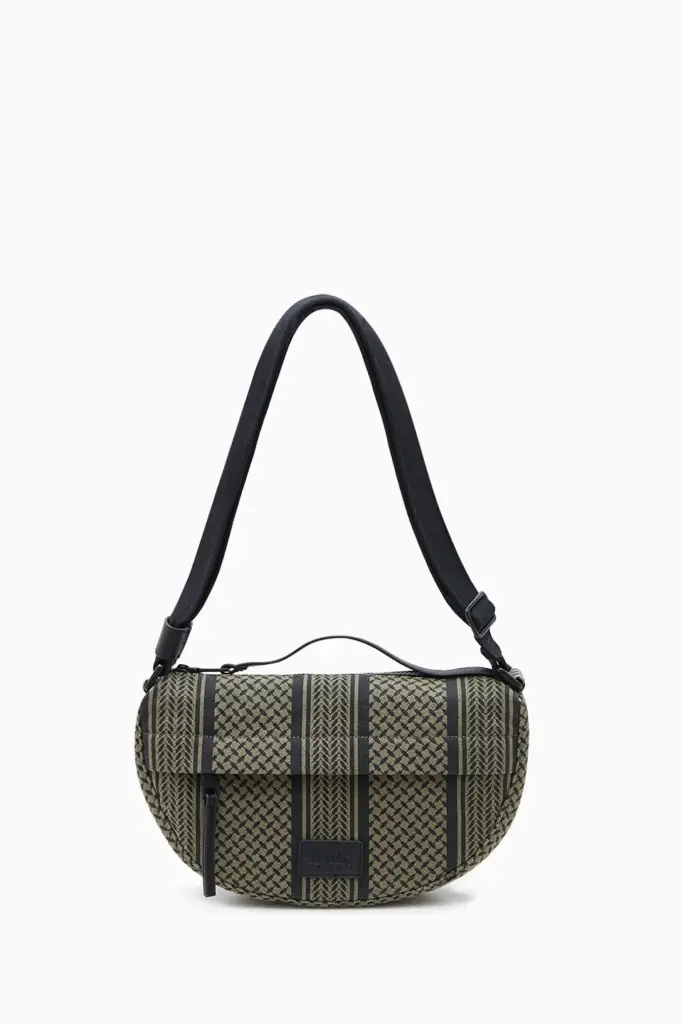 Lala Berlin Crossbody Melly canvas olive/black Neuheiten