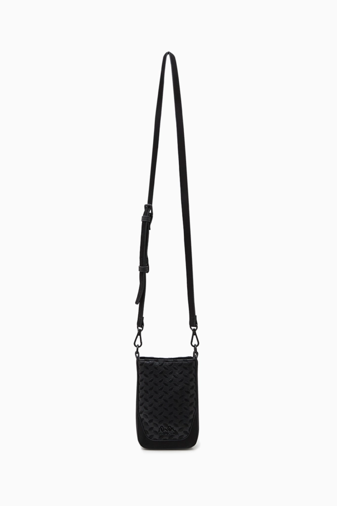 Lala Berlin Flat Crossbody Milwa grainy vegan leather black Saisonale Angebote