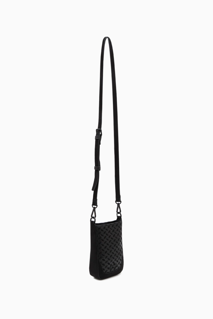 Lala Berlin Flat Crossbody Milwa grainy vegan leather black Saisonale Angebote
