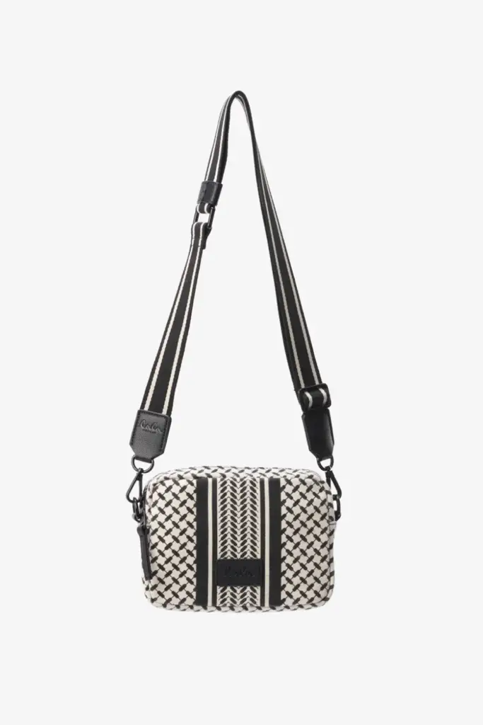 Lala Berlin Crossbody Milly canvas heritage stripe black Riesige Ersparnisse