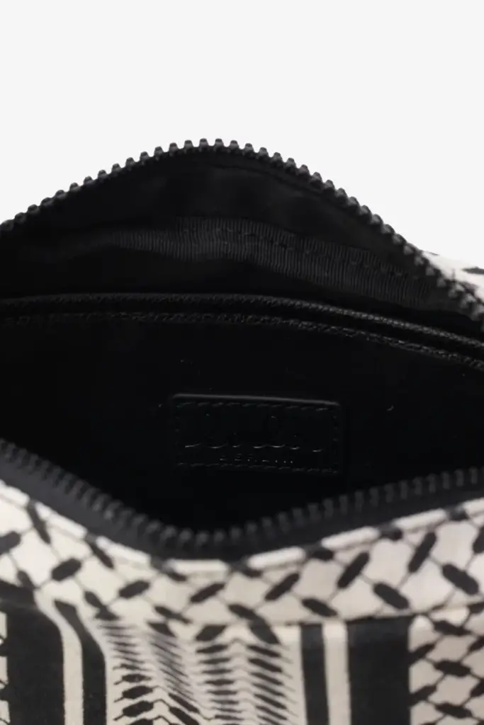 Lala Berlin Crossbody Milly canvas heritage stripe black Riesige Ersparnisse