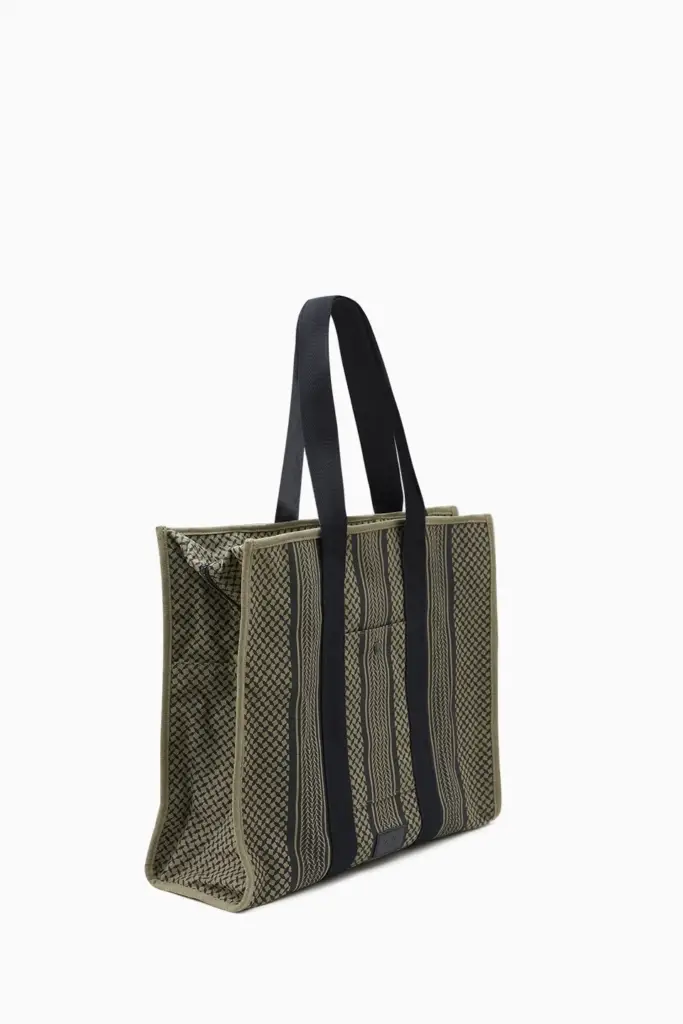 Lala Berlin Shopper Mason canvas olive/black Super Sparpreis