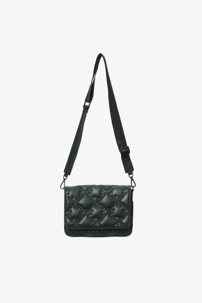Lala Berlin Shoulderbag Mauvi vegan leather lalagram black Zeitbegrenzte Promotion
