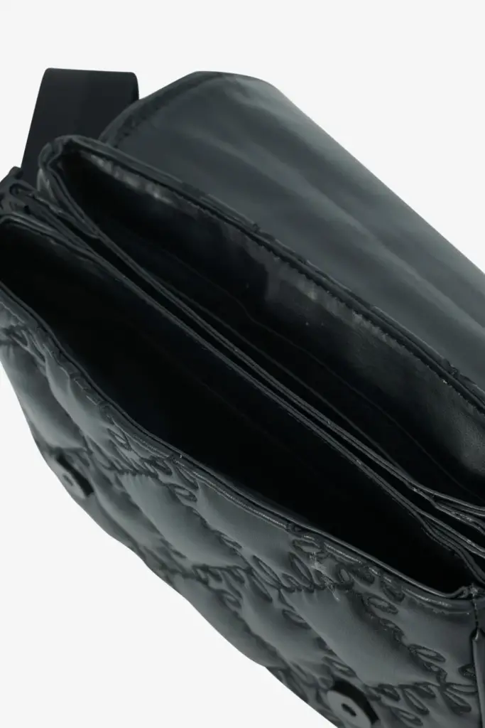 Lala Berlin Shoulderbag Mauvi vegan leather lalagram black Zeitbegrenzte Promotion
