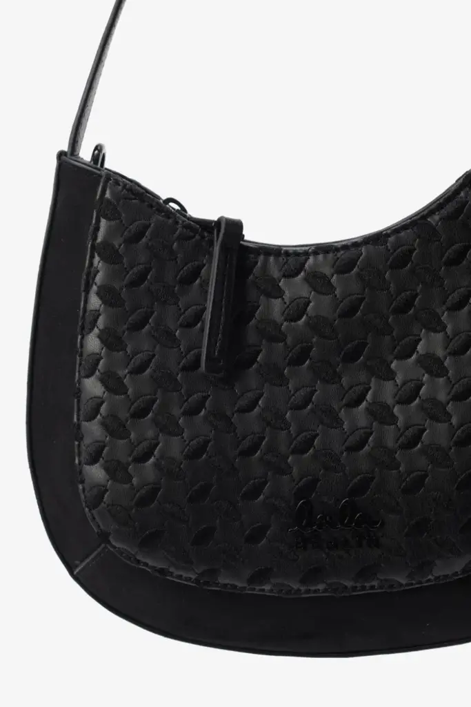Lala Berlin Mini Shoulderbag Mesca vegan leather heritage embroidery black Vierteljährliche Förderung