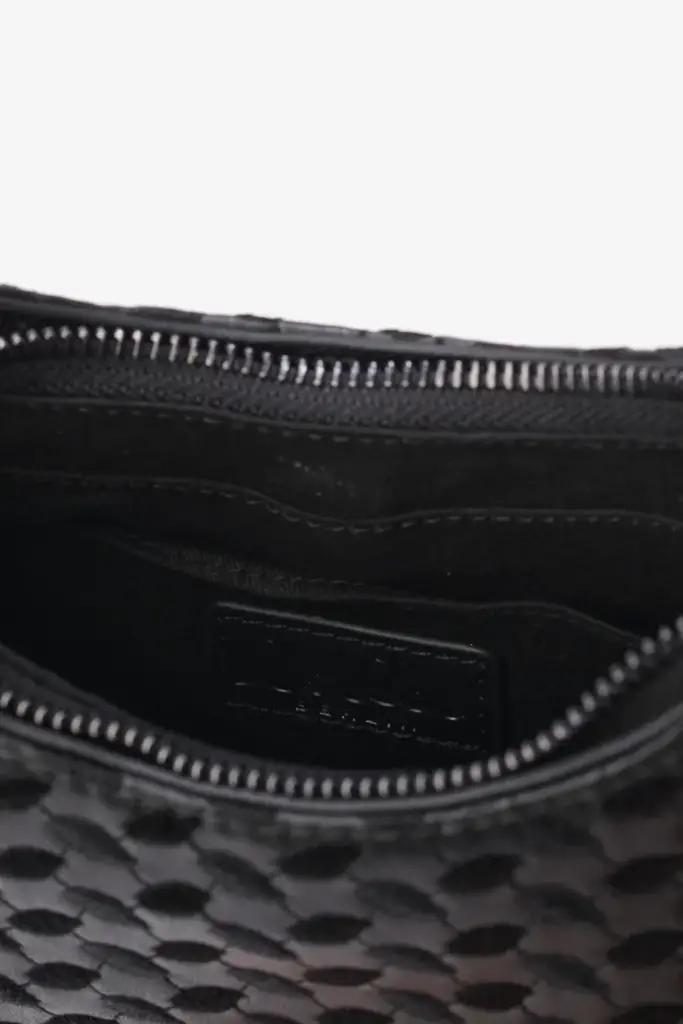 Lala Berlin Mini Shoulderbag Mesca vegan leather heritage embroidery black Vierteljährliche Förderung