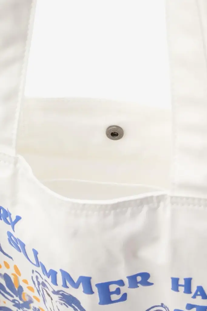 Lala Berlin Tote Mia cotton lala summer story cream Discount Store für neue Produkte