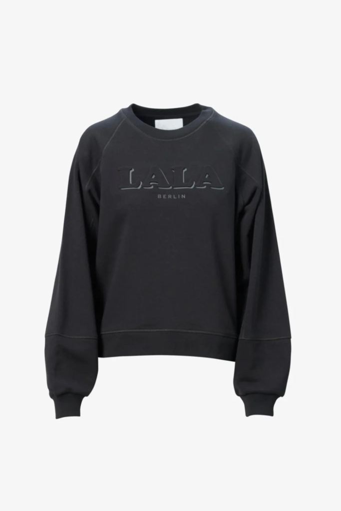 Lala Berlin Sweatshirt Ipara cotton mix black 2025