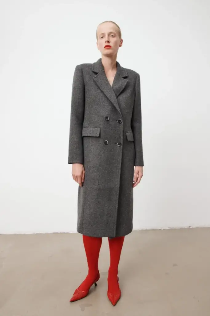 Lala Berlin Coat Cosima wool mix dark grey Hotsell