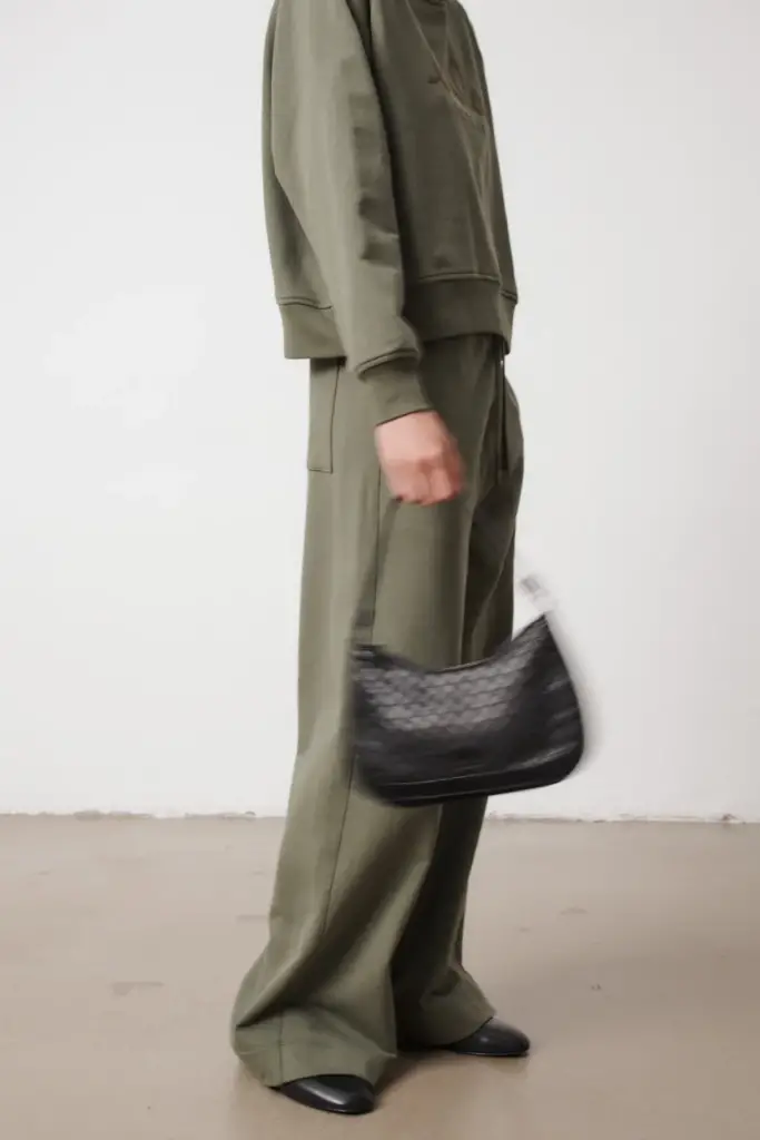 Lala Berlin Sweatpants Pylo cotton olive Günstiger Verkauf
