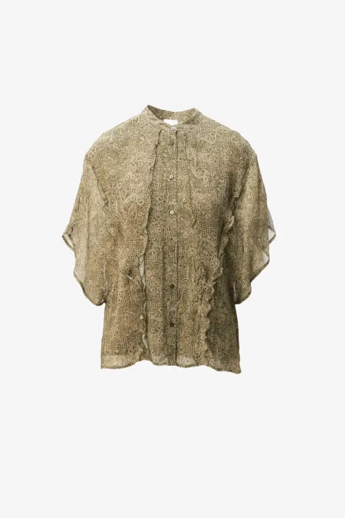 Lala Berlin Blouse Benaja viscose maze garden Fabrik Onlineshop